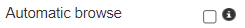 4. Automatic browse