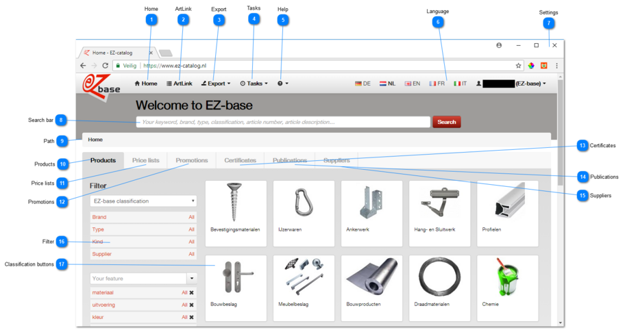 Products (home)