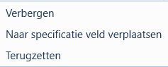 3.  Keuzeveld
