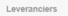 15. Leveranciers