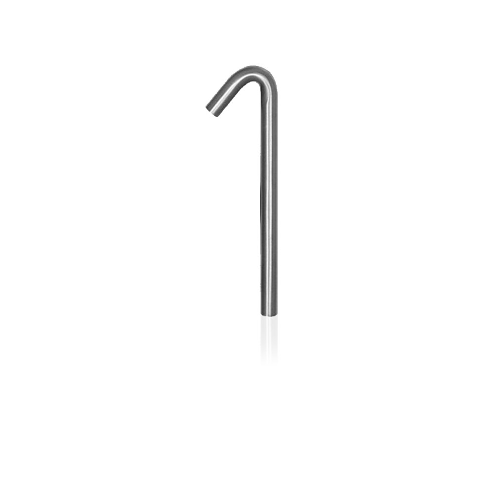 RVS geborsteld, Grijs, RVS, Ja, 130 mm, stuk, Zakelijk & sportief GPF988109000.png
