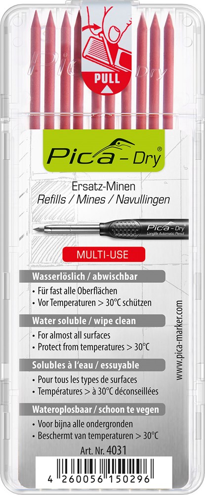 navulling diepgatpen potlood pica-1 navulling diepgatpen potlood pica-1