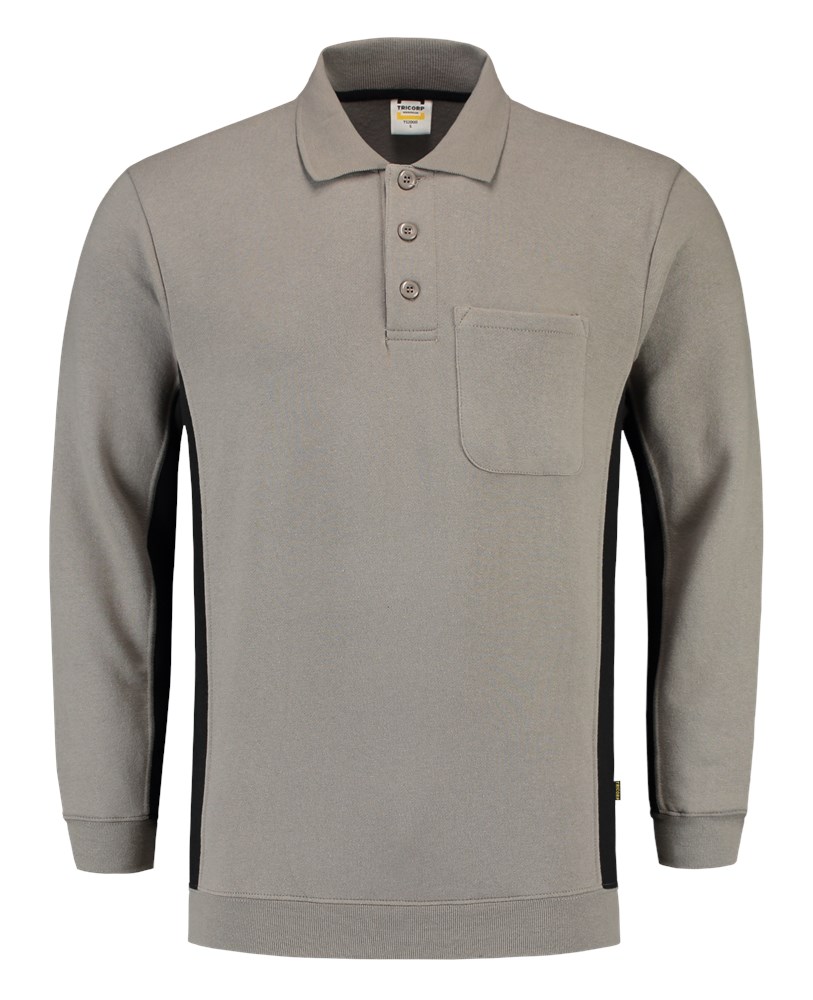 polosweater bicolor borstzak tricorp-3 polosweater bicolor borstzak tricorp-3