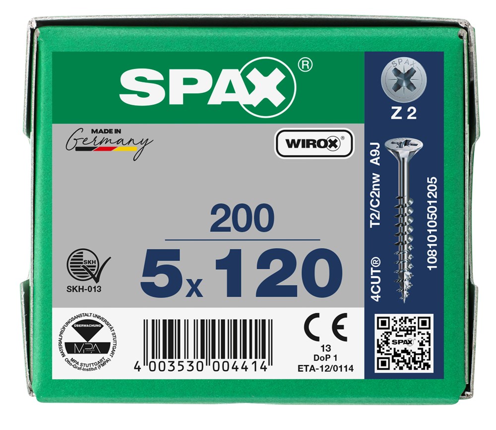 spaanplaatschroef wirox spax-6 spaanplaatschroef wirox spax-6