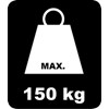 Max. 150 kg