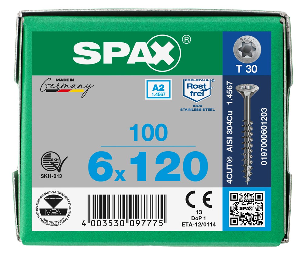 spaanplaatschroef rvs a2 spax-6 spaanplaatschroef rvs a2 spax-6