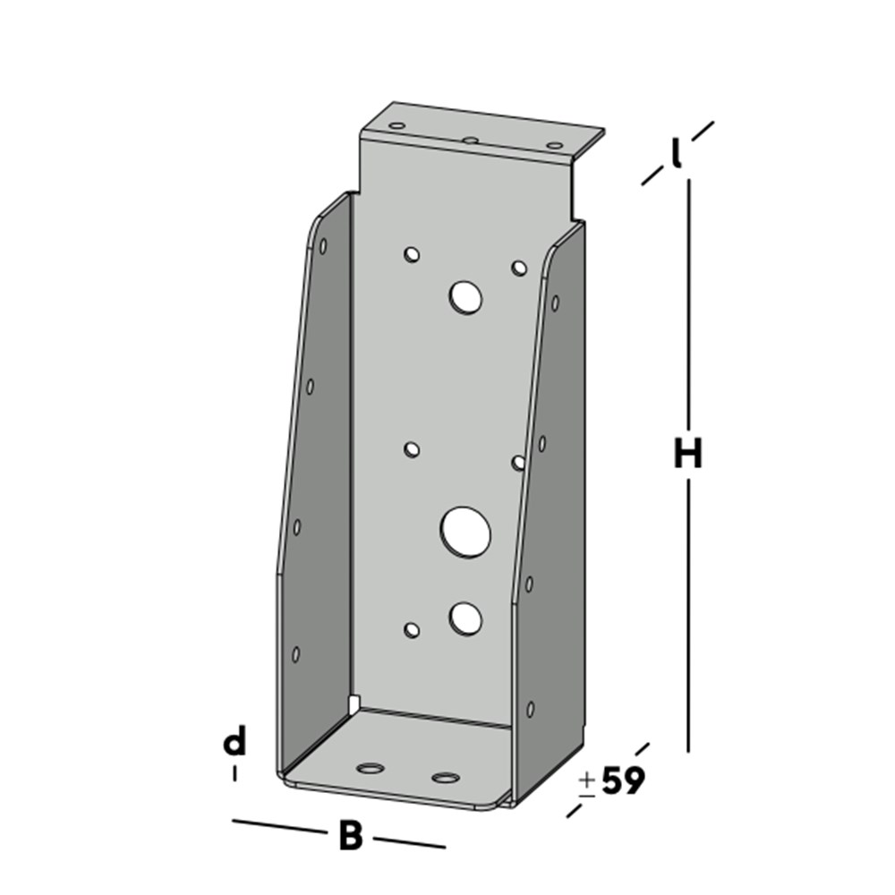 balkdrager gbs korte lip sv-2 balkdrager gbs korte lip sv-2