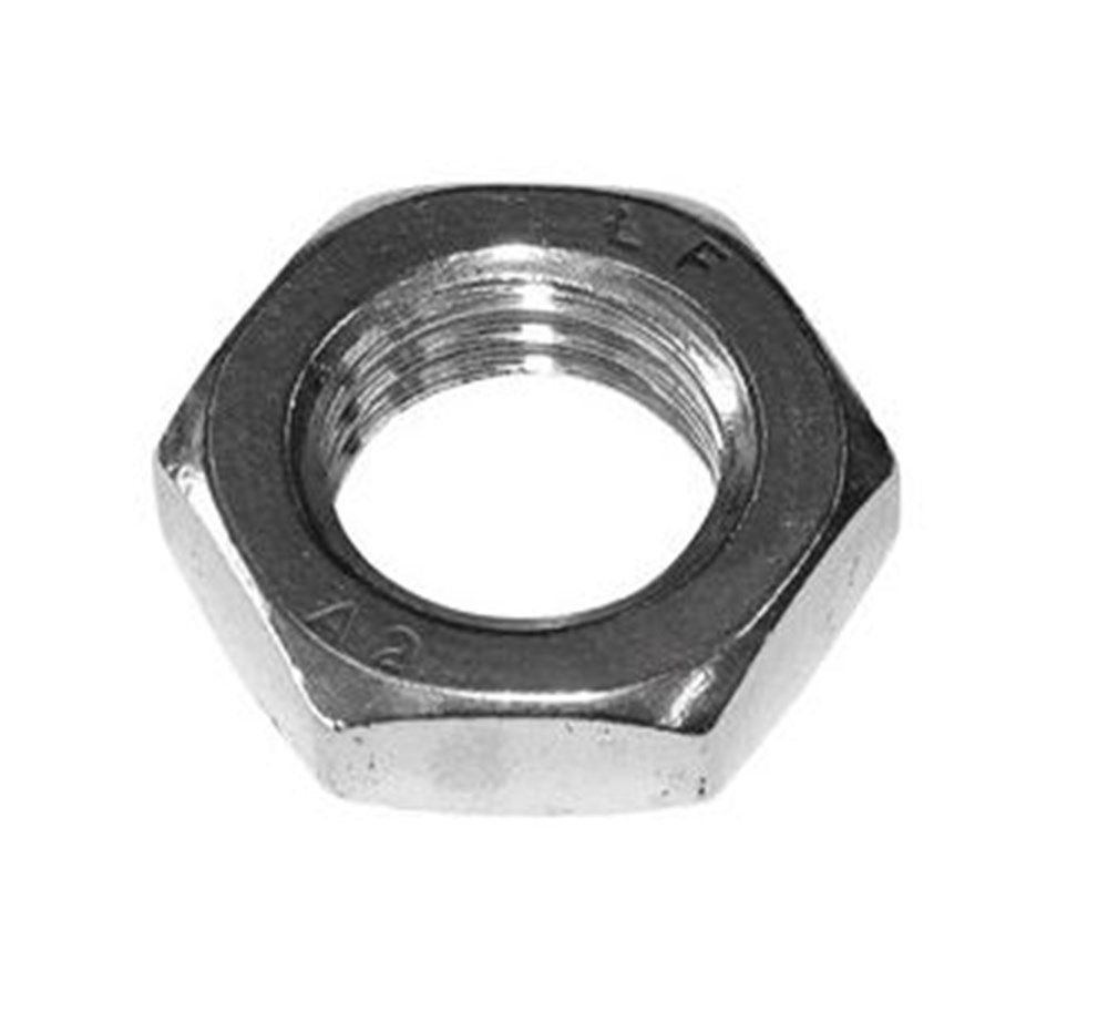 Zeskant moer laag DIN 439B staal 04