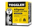 Toggler Alligator plug met flens AF8 doos met 100 pluggen.tif