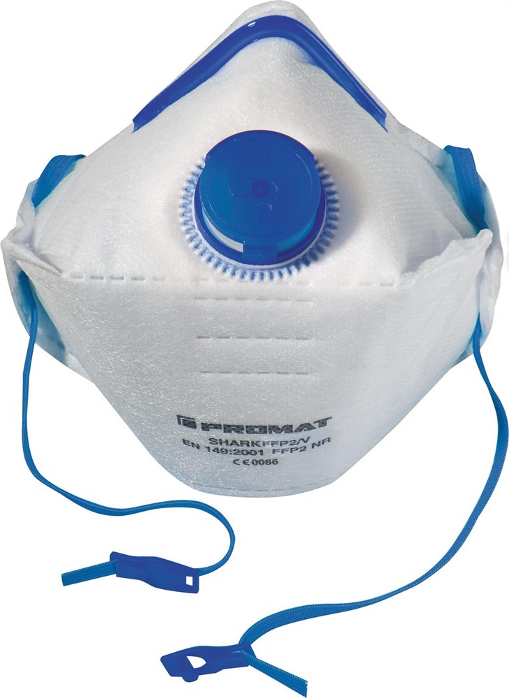 Afbeelding voor Stofmasker ffp2+ventiel shark