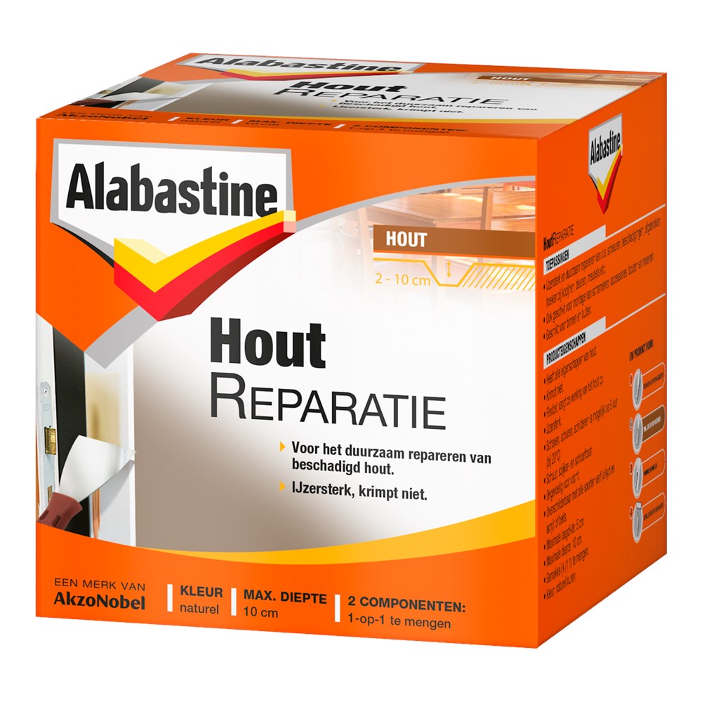 Alabastine houtreparatie 2x250 gram 500 gram (1)