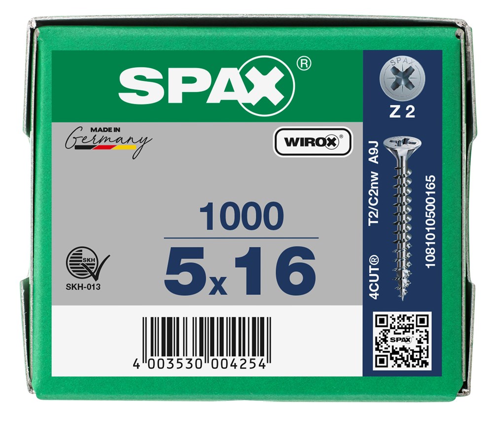 spaanplaatschroef wirox spax-6 spaanplaatschroef wirox spax-6