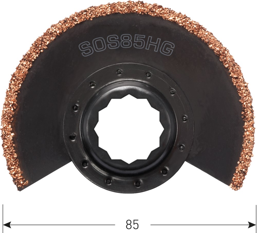 SOS 85HG SUPERCUT HM-RIFF SEGMENTZAAGBLAD ø85 SOS 85HG SUPERCUT HM-RIFF SEGMENTZAAGBLAD ø85