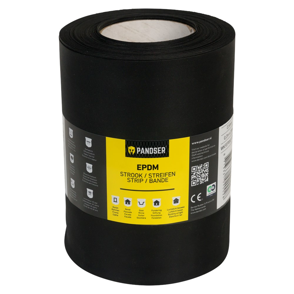 Afbeelding voor Pandser EPDM 0,20 x 20 M x 0,5 mm