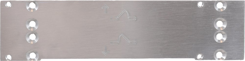 montageplaat zilver oxloc-1 montageplaat zilver oxloc-1