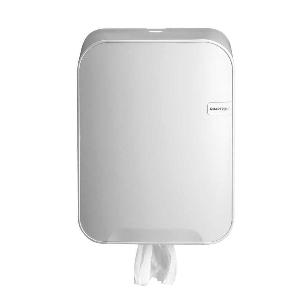 poetspapierdispenser abs quartzline-1 poetspapierdispenser abs quartzline-1
