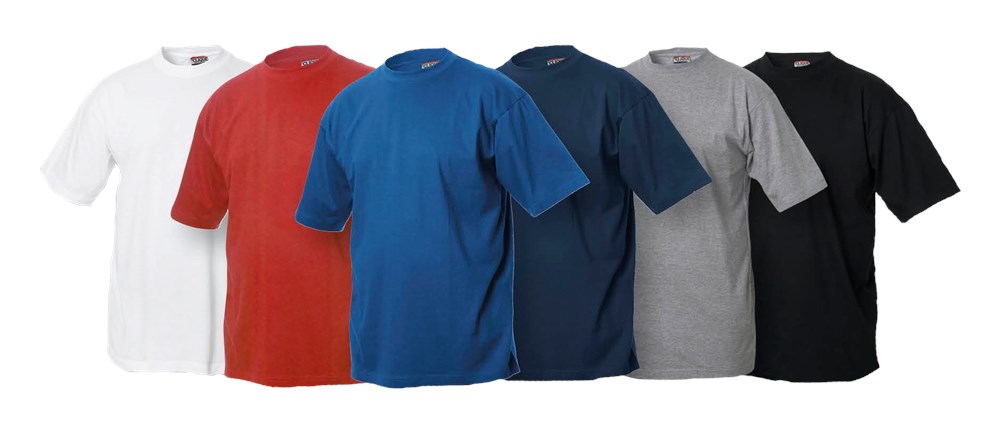 T-shirt, katoen/viscose