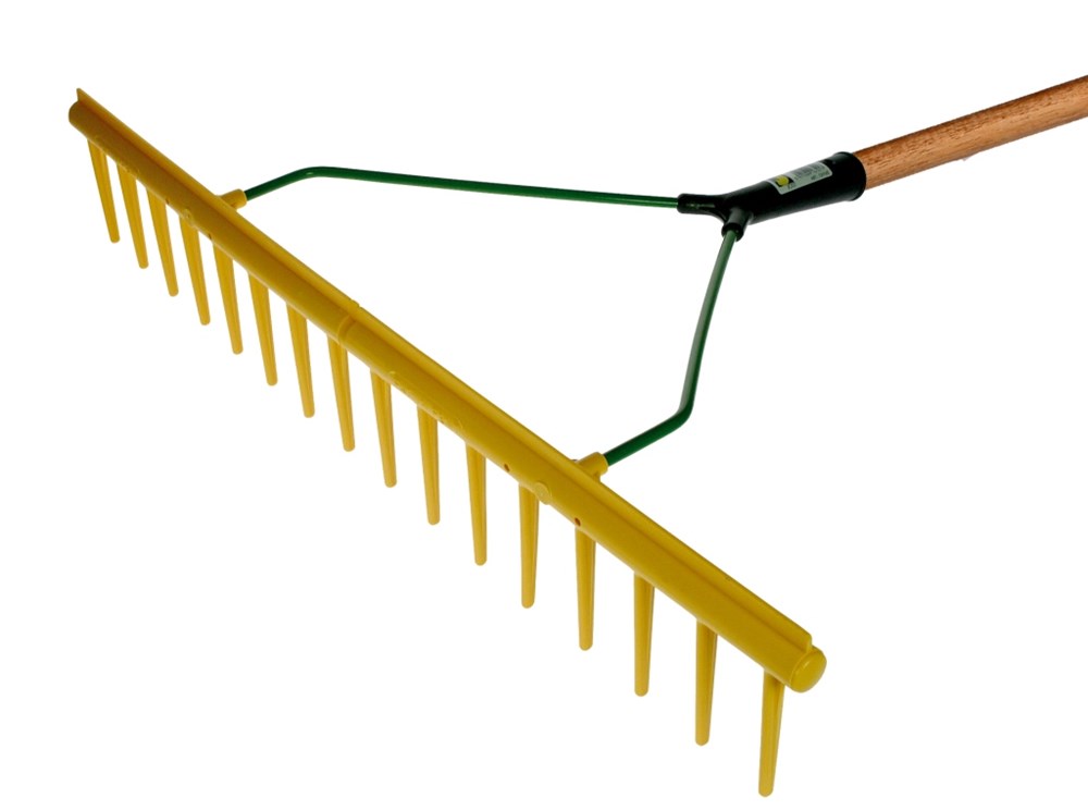 Afbeelding voor Hooihark poly recht met steel