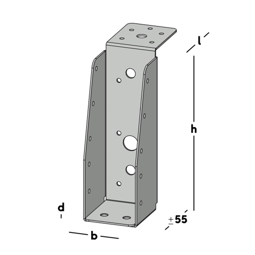 balkdrager gbs lange lip sv-2 balkdrager gbs lange lip sv-2