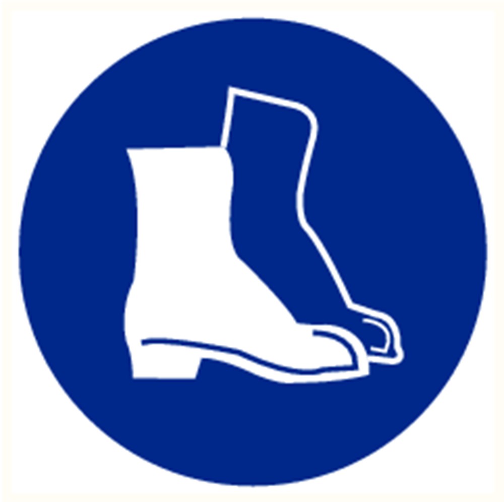 Afbeelding voor Pictogram veiligheidsschoenen verplicht