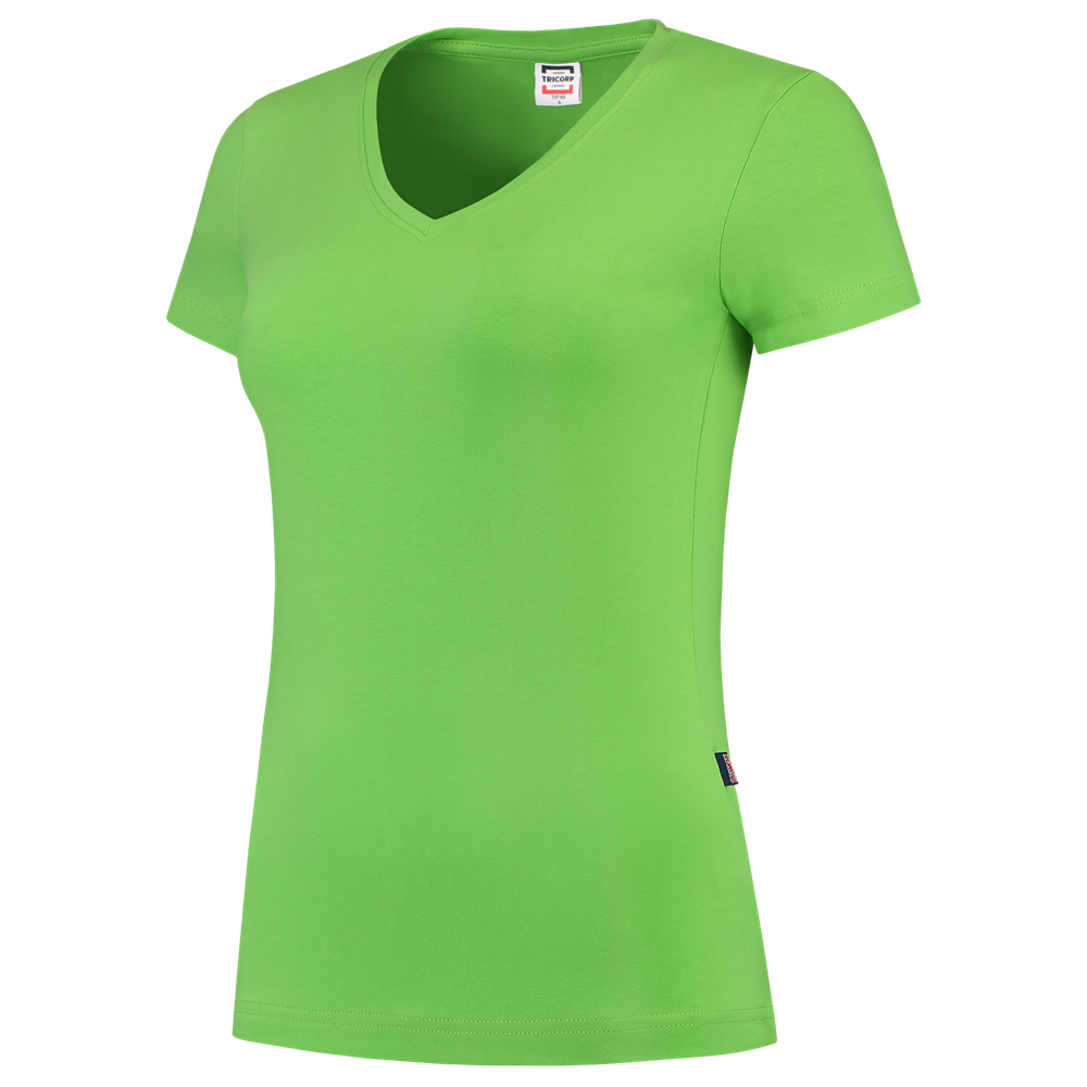 green v neck t shirt