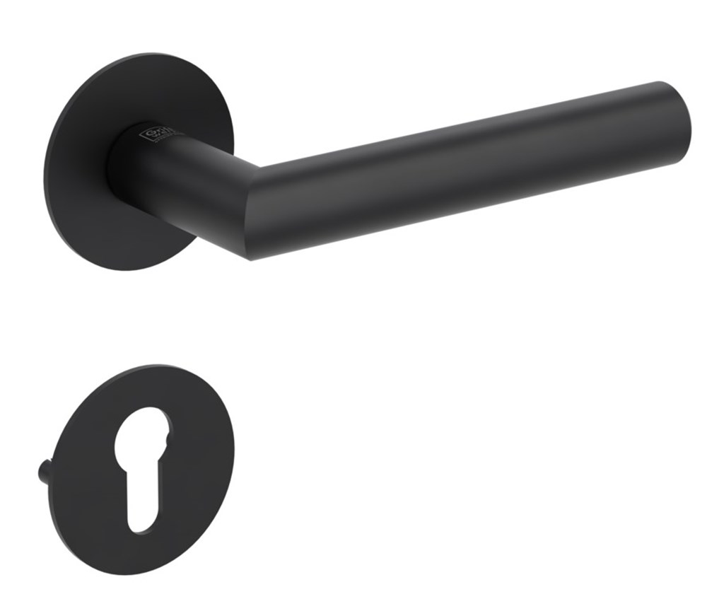 Deurkruk vast op rozet, PVD