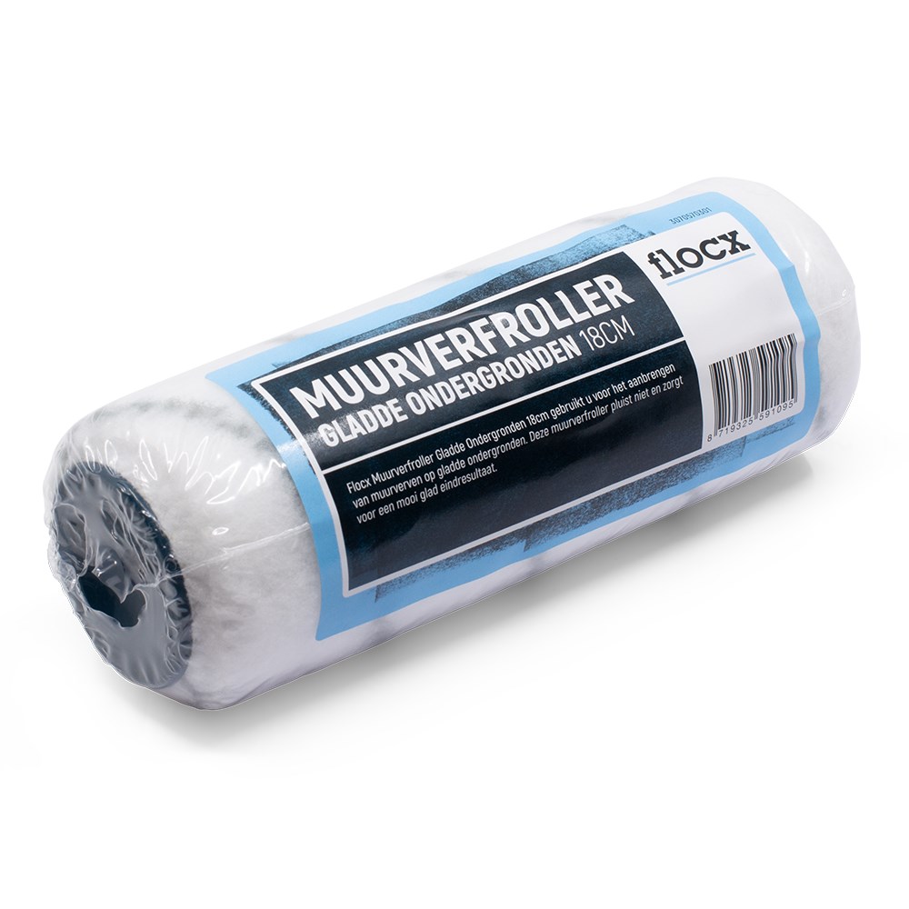 FLOCX MUURVERFROLLER GLADDE ONDERGRONDEN 18CM (1)