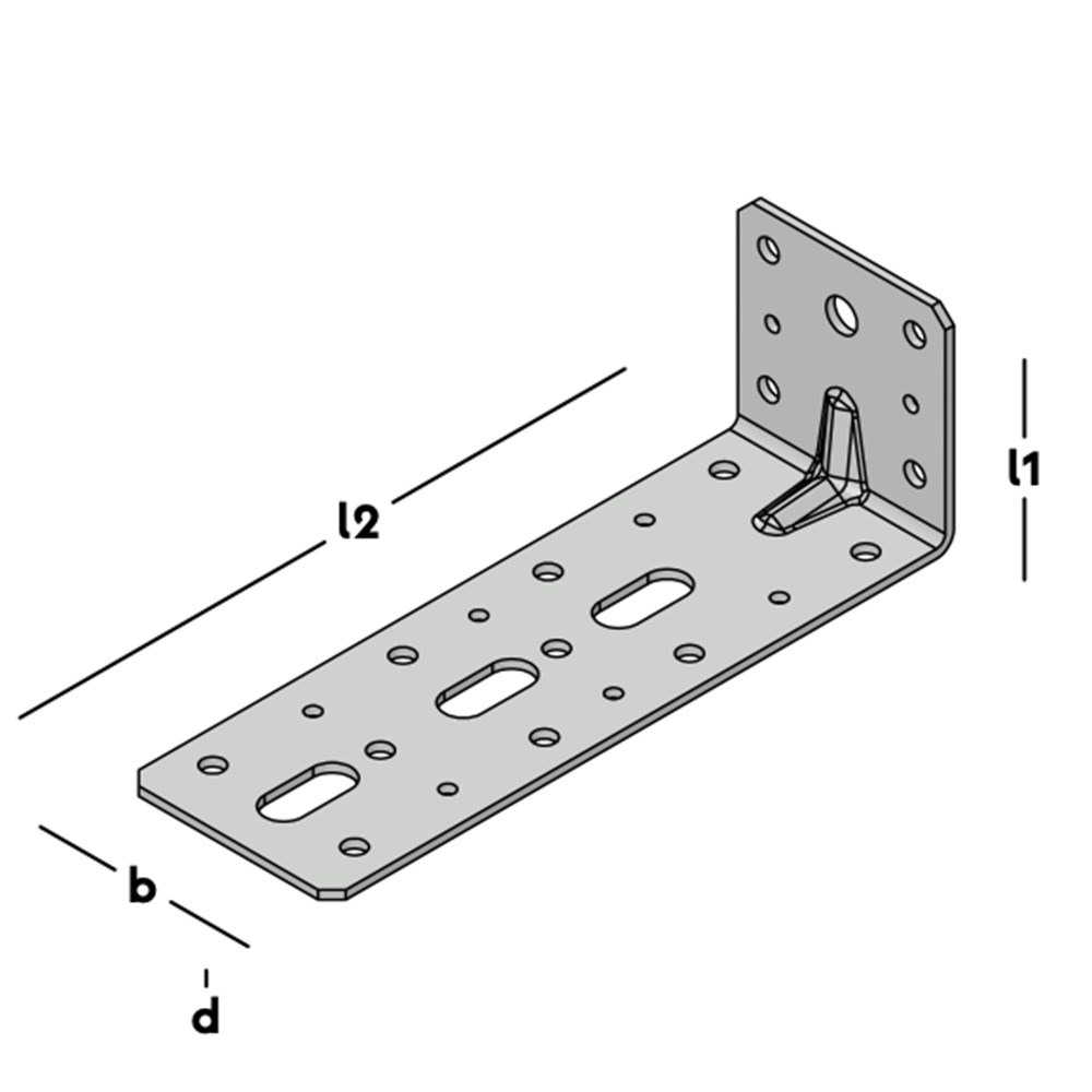 hoekanker met ril sv-2 hoekanker met ril sv-2