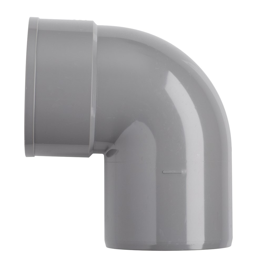 bocht pvc grijs rwa-2 bocht pvc grijs rwa-2