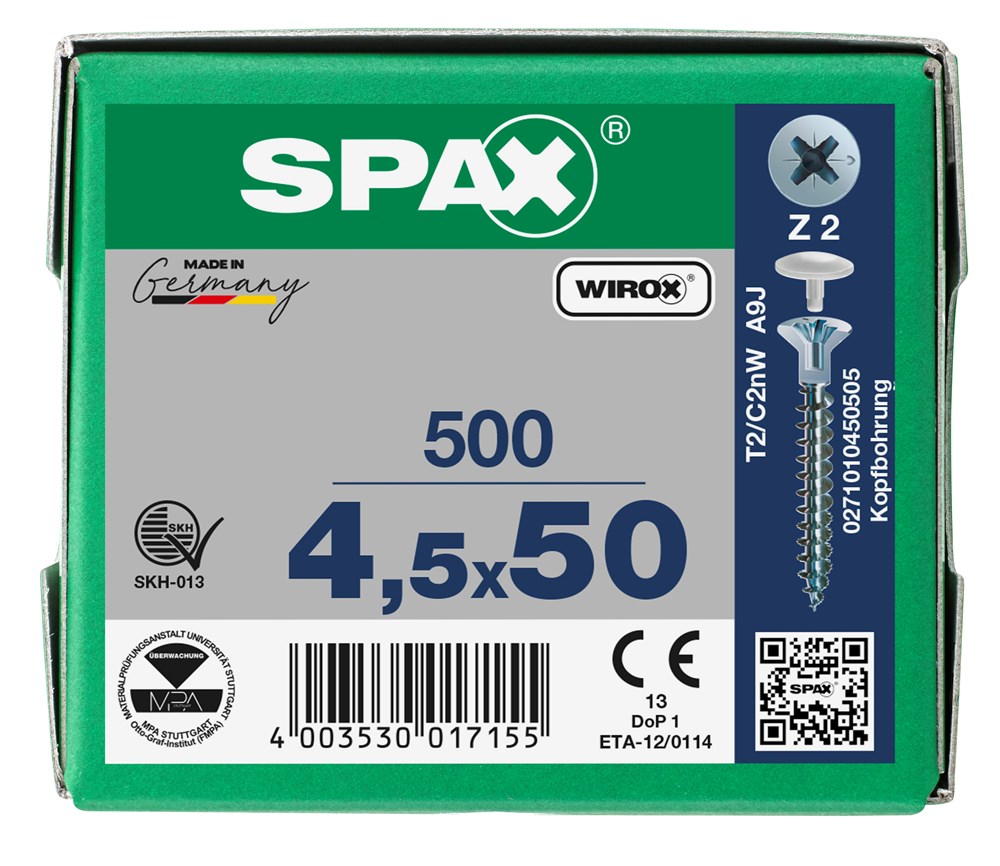 spaanplaatschroef wirox spax-6 spaanplaatschroef wirox spax-6