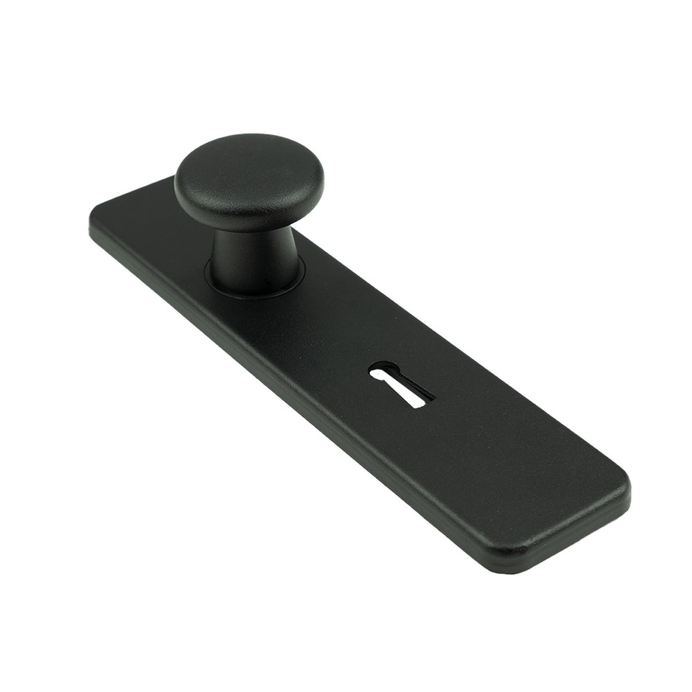 knopschild aluminium mat zwart oxloc-3 knopschild aluminium mat zwart oxloc-3