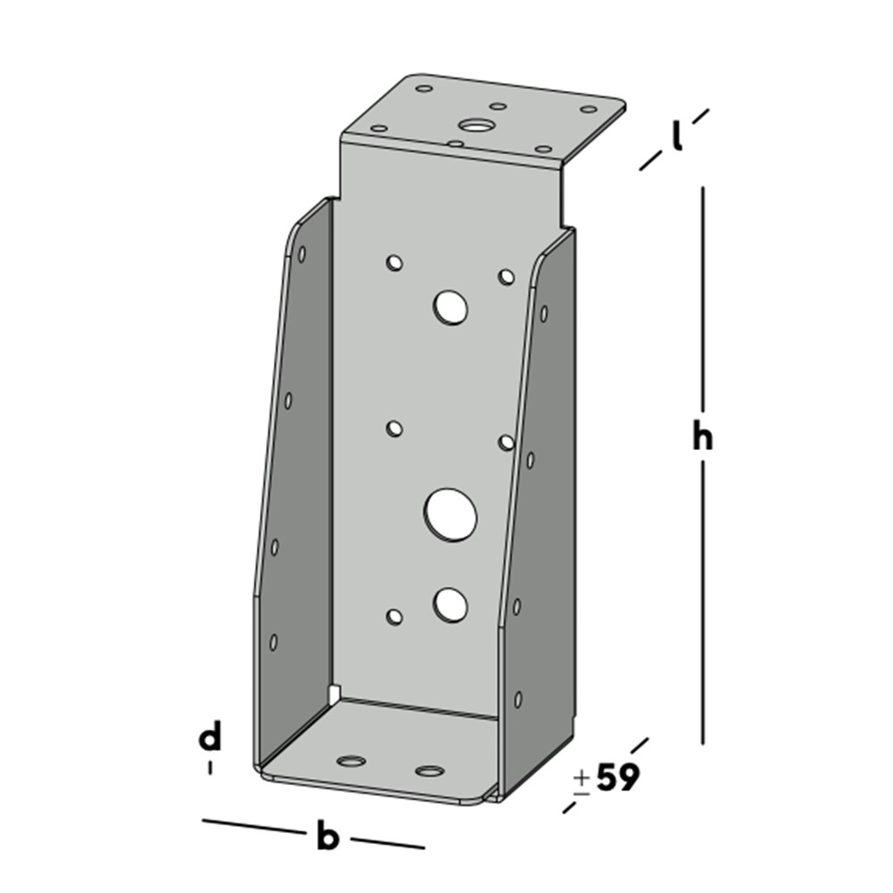 balkdrager gbs lange lip sv-2 balkdrager gbs lange lip sv-2