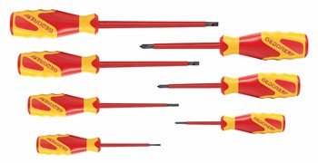 VDE-Schroevendraaierset 7-delig VDE-Schroevendraaierset 7-delig
