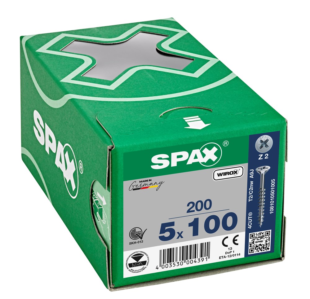 spaanplaatschroef wirox spax-5