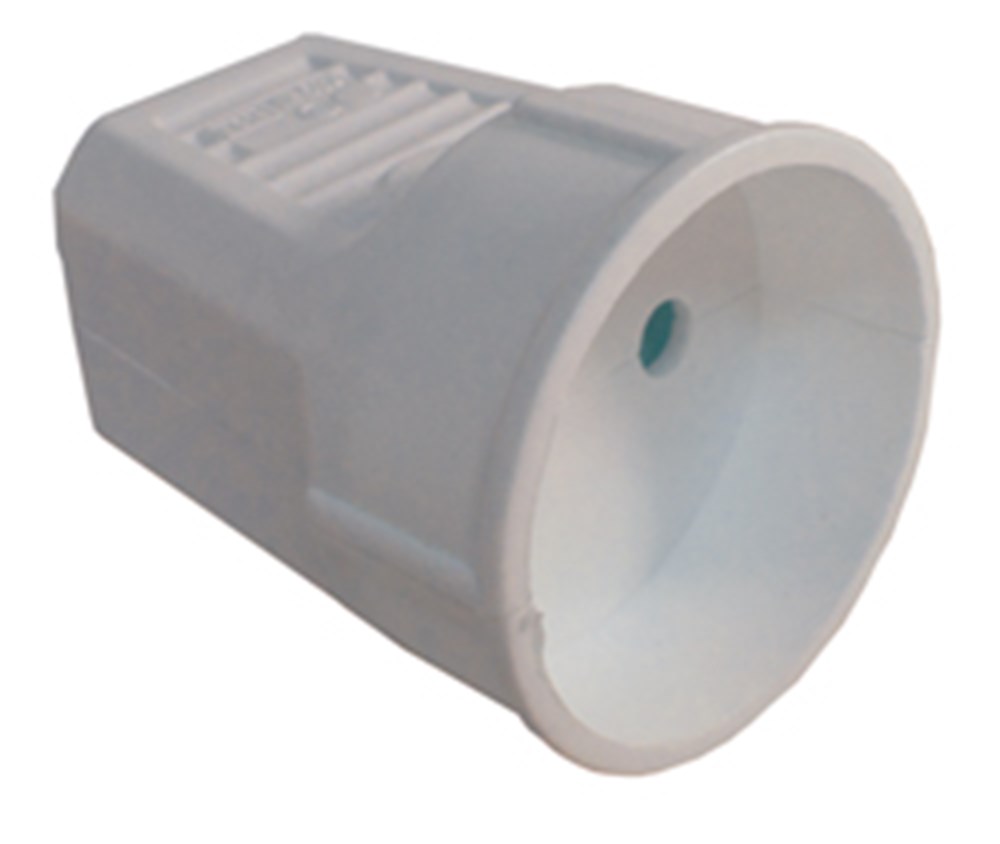 Koppelcontactstop zonder randaarde