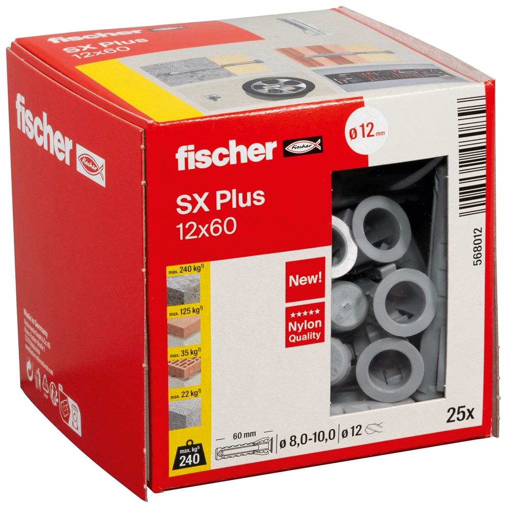 plug nylon fischer-4 plug nylon fischer-4