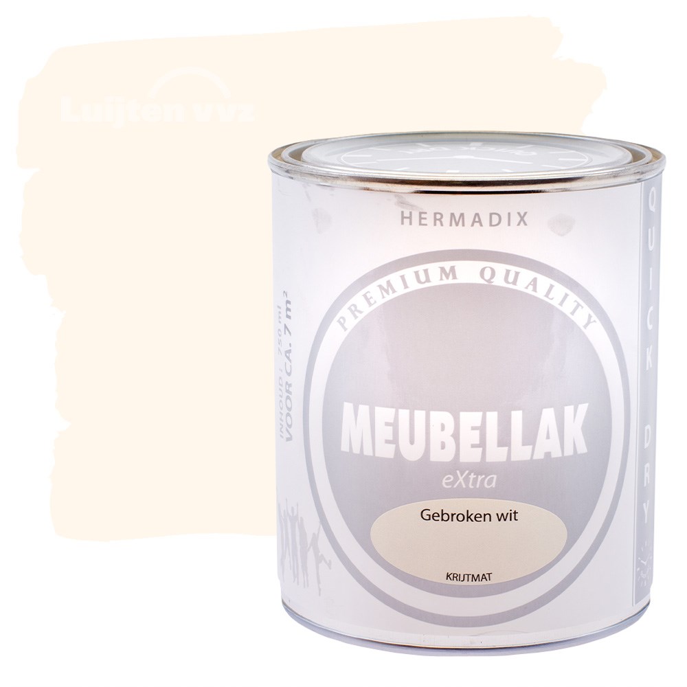 HERMADIX MEUBELLAK GEBROKEN WIT KRIJTMAT (1)