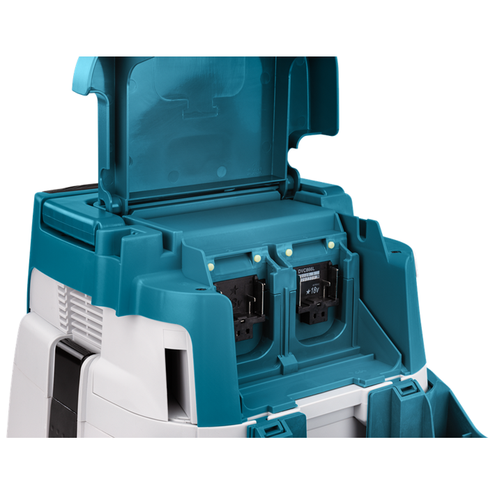 Afbeelding Makita 2x18 v stofzuiger DVC156LZX1