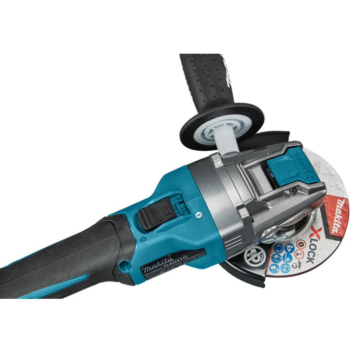Afbeelding Makita 40 v max haakse slijper 125 mm x-lock GA041GZ