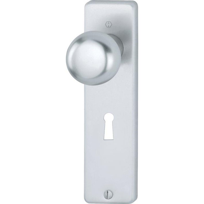 Afbeelding HOPPE knop op kortschild 40/202KP