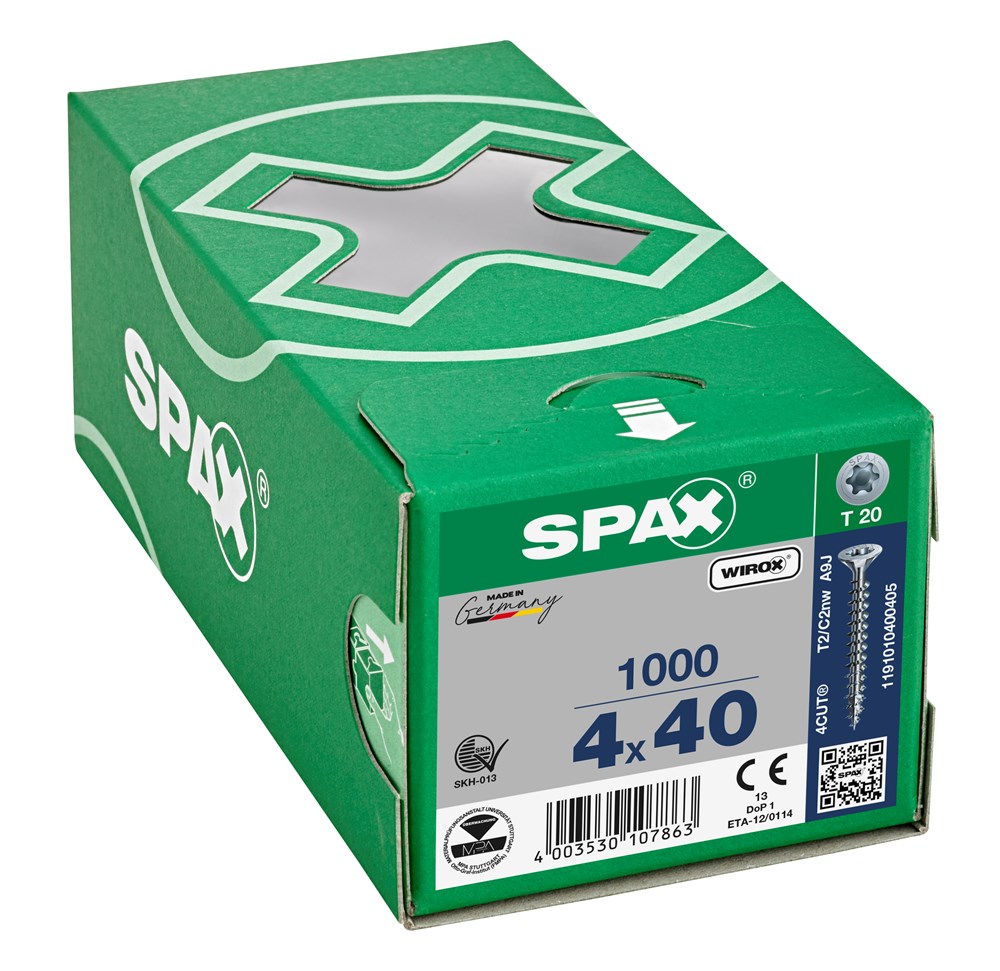 spaanplaatschroef wirox spax-4 spaanplaatschroef wirox spax-4