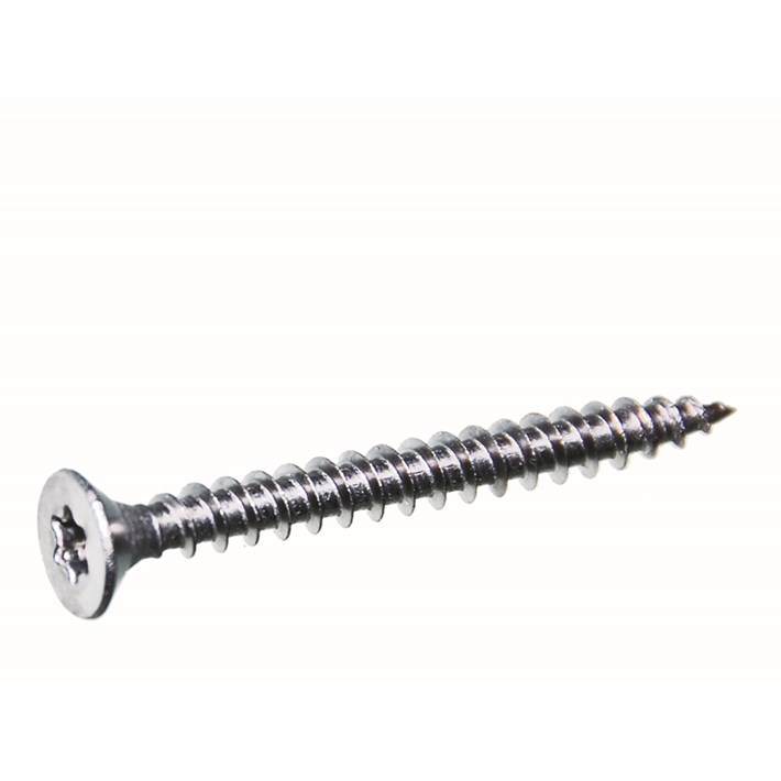 Scharnierschroeven platkop Torx staal gehard verzinkt | Hing screws countersunk head Torx steel hardened zincplated | Scharnierschrauben Senkkopf Torx Stahl gehärtet verzinkt | Vis à bois tête fraisée agglomérés pour charnière Torx acier durcie zingué