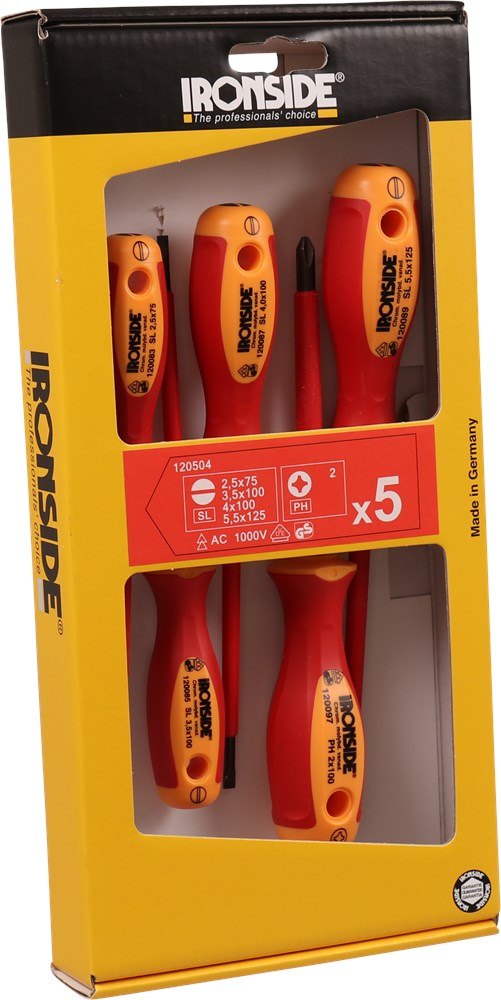 schroevendraaierset electricien ironside-4 schroevendraaierset electricien ironside-4