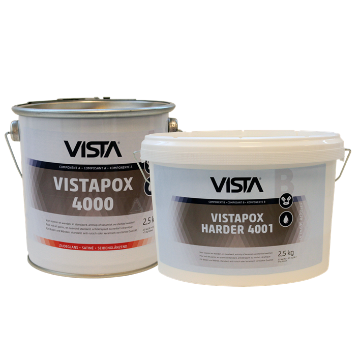 Vistapox harder 4001 gewone harder 2.5 kg set