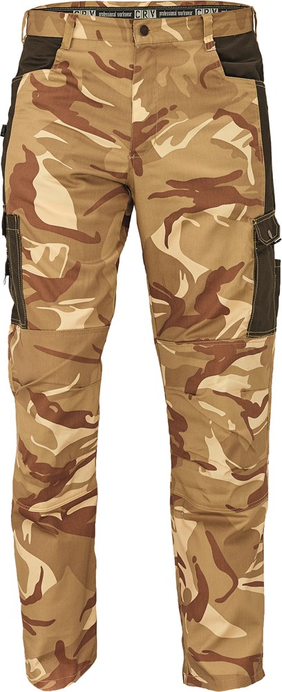 Crambe Werkbroek Camouflage Wit (1)