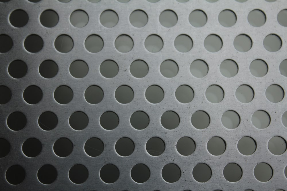 Platen geperforeerd