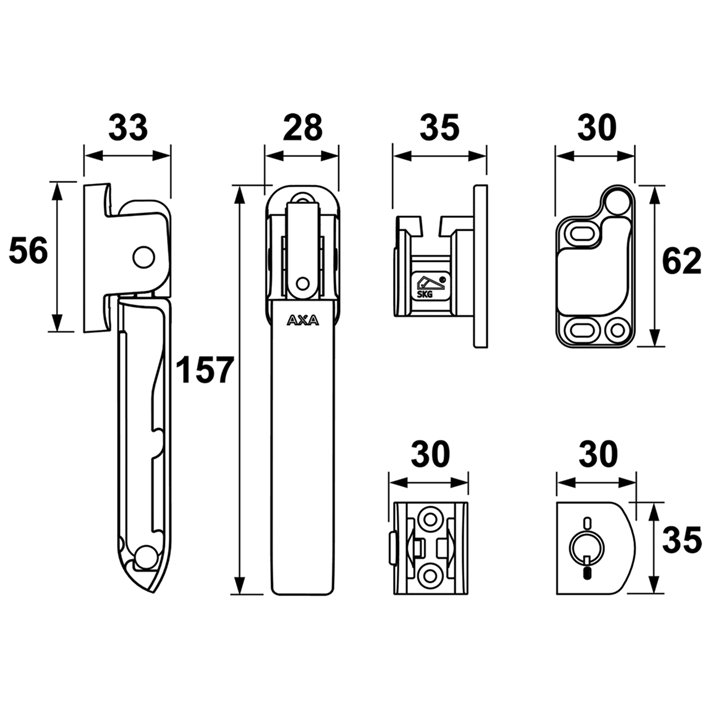Productmaattekening