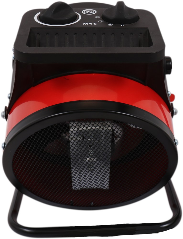 3000W Elektrische Ruimteventilatorverwarmer - ECO Draagbare Kachel Met Oververhittingsbeveiliging Voor Garage, Kas En Werkplaats