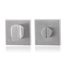 Toiletgarnituur, RVS geborsteld Toiletgarnituur, RVS geborsteld