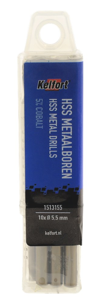 metaalboor hss-co cilindrisch kelfort-3 metaalboor hss-co cilindrisch kelfort-3